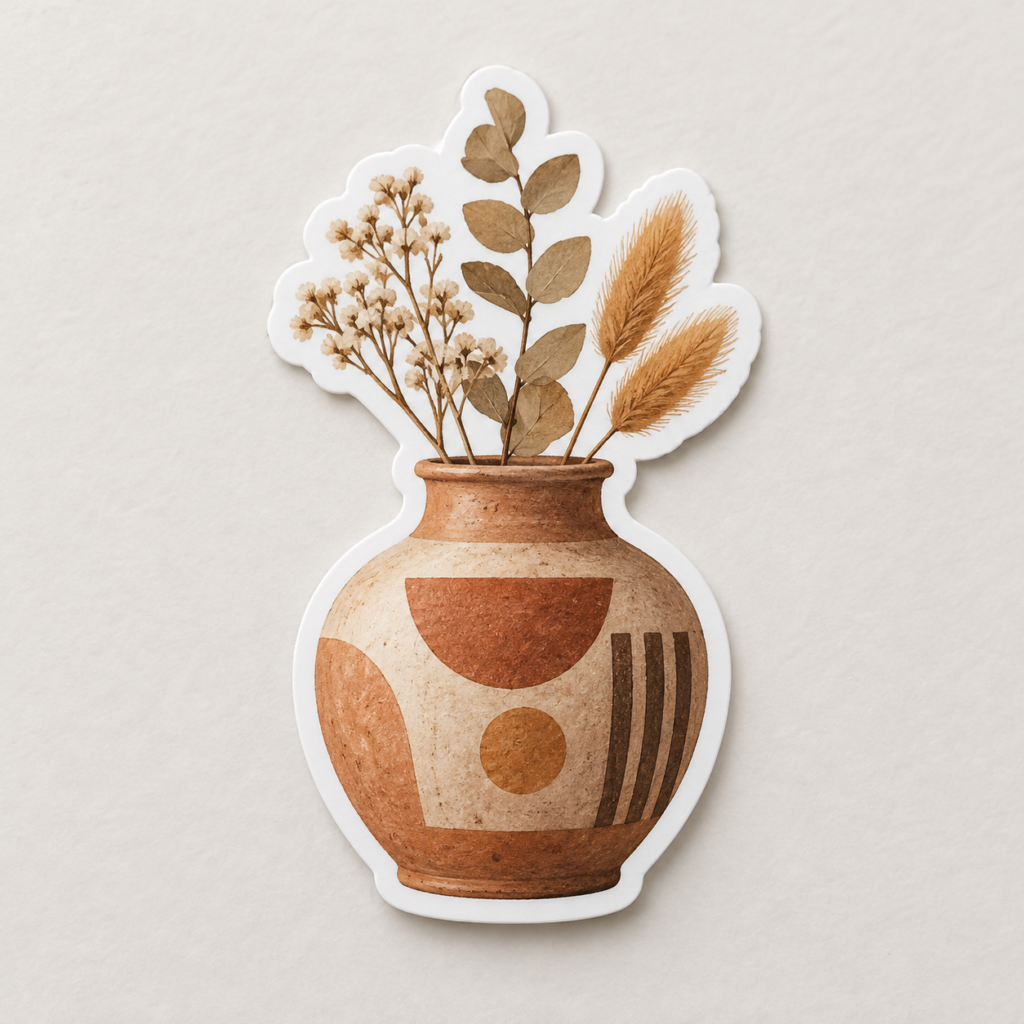 Pottery Sticker